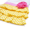 Yellow Sunshine Chevron Dog Dress