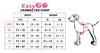 EasyGo Dog Harness Size Chart