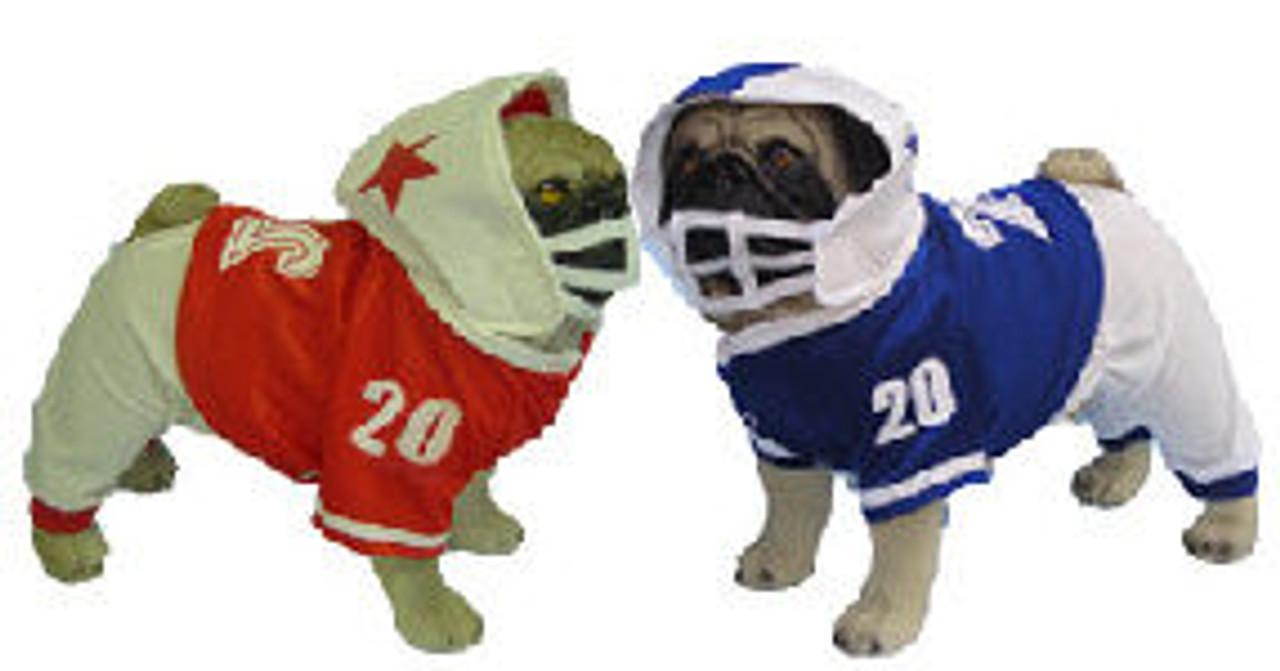 dog football helmet costume