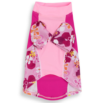 Misty Pink Sun Protective Lightweight Dog Shirt - Rash gard