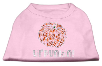 Lil' Punkin' Rhinestone Shirts - Light Pink