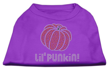 Lil' Punkin' Rhinestone Shirts - Purple