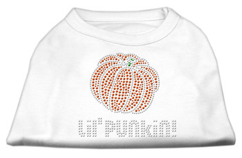 Lil' Punkin' Rhinestone Shirts - White