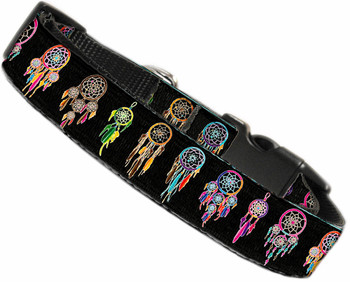 Dream Catcher Nylon Dog Collar