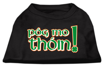 Pog Mo Thoin Screen Print Shirt - Black