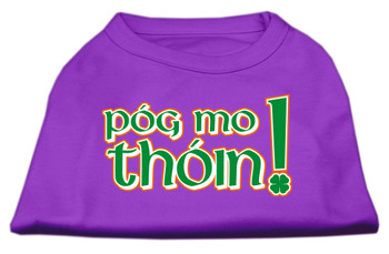 Pog Mo Thoin Screen Print Shirt - Purple