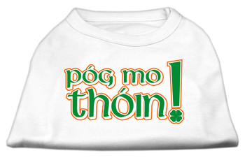 Pog Mo Thoin Screen Print Shirt - White