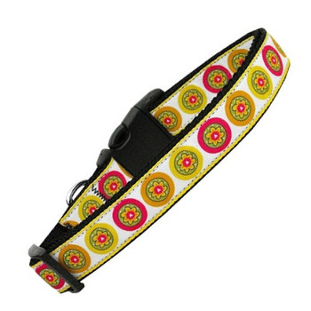 Autumn Daisies Nylon Dog & Cat Collar image