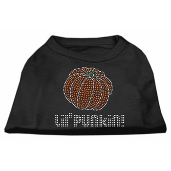 Lil' Punkin' Rhinestone Shirts - Black