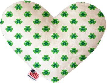 Lucky Charms Canvas Heart Dog Toy, 2 Sizes
