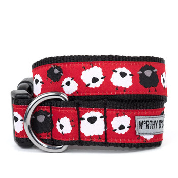 Counting Sheep Pet Dog & Cat Collar & Lead