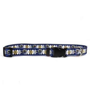 Los Angeles Rams Argyle Nylon Collar