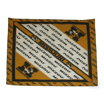 Missouri Tigers Square Bandana