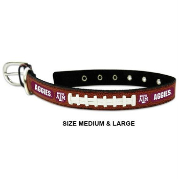 Texas A&M Aggies Classic Leather Football Collar