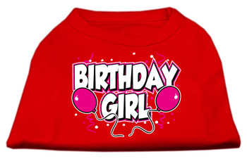 Birthday Girl Screen Print Shirts - Red