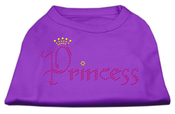 Princess Rhinestone Shirt - Purple