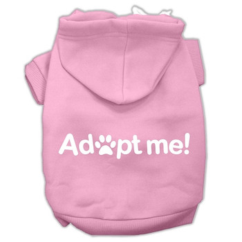 Adopt Me Screen Print Pet Hoodies - Light Pink