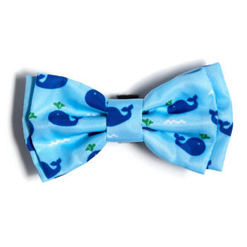 Squirt Whales Pet Dog Bow Tie