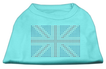 British Flag Dog Shirts - Aqua