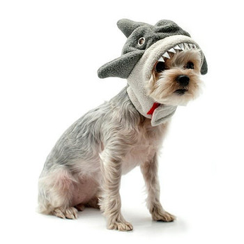 Dogo Pet Gray Shark Pet Dog Hat