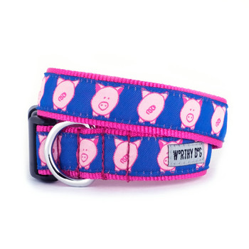 Wilbur Pig Pet Dog Collar & Optional Lead Collection