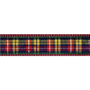 Dog Collar - Buchanan Plaid -  3/4 & 1 1/4