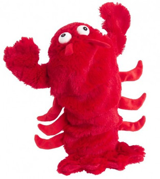 Red Lobster Plush Bottle Pet Dog Toys