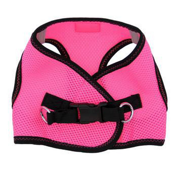 American River Top Stitched Collection Dog Harness - Iridescent Pink