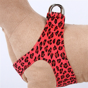 Plain Ultrasuede Pet Dog Step In Harness - Mango Cheetah Lanci Designs