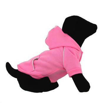 Sport Dog Hoodie - Carnation Pink - Tiny - Big Dog Sizes