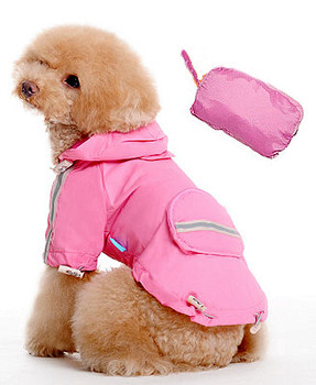 Pouch Pocket Doggie Rain Coat v2