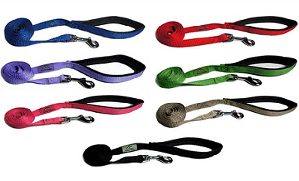 American River Cushion Grip Nylon Dog Leashes