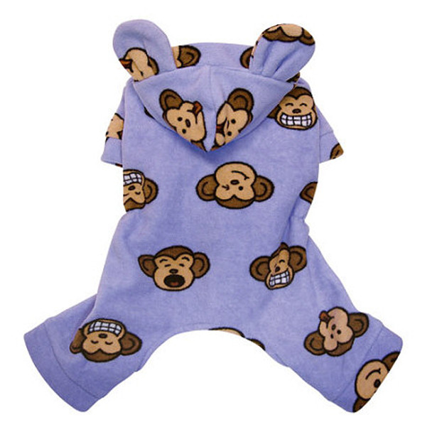 Lavender Silly Monkey Dog Pajamas