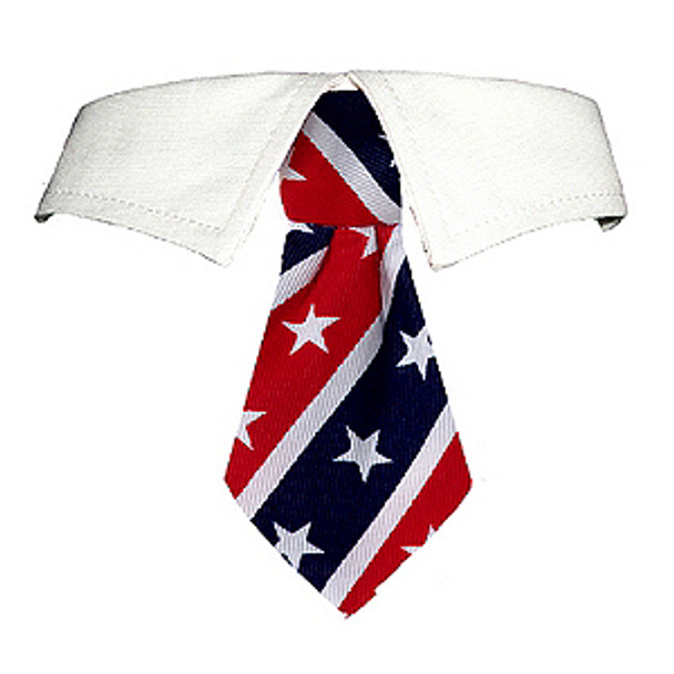 Stars & Stripes Neck Tie & Dog Collar