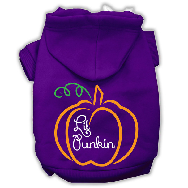 Lil Punkin Screenprint Hoodie - Purple