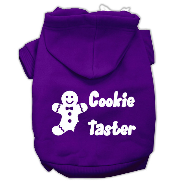 Cookie Taster Screen Print Pet Hoodies - Purple