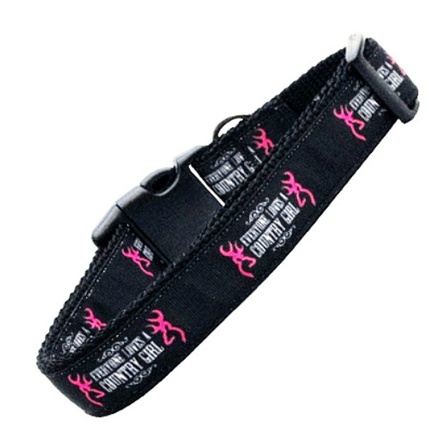 Country Girl Nylon Dog & Cat Collar