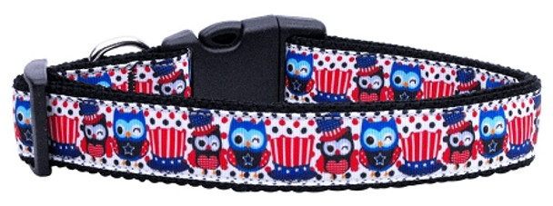 Proud Owls Nylon Dog & Cat Collar