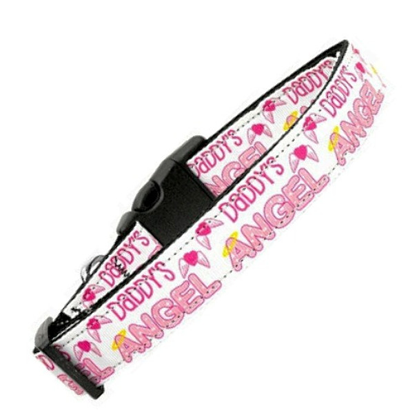 Daddy's Angel Nylon Dog & Cat Collar