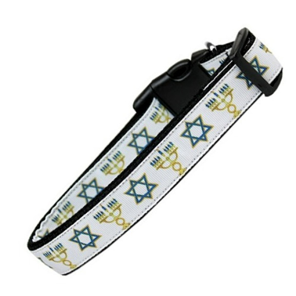 Jewish Traditions Nylon Dog & Cat Collar