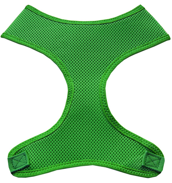 Soft Mesh Pet Harnesses - Emerald Green