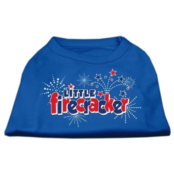 Little Firecracker Screen Print Shirts - Blue