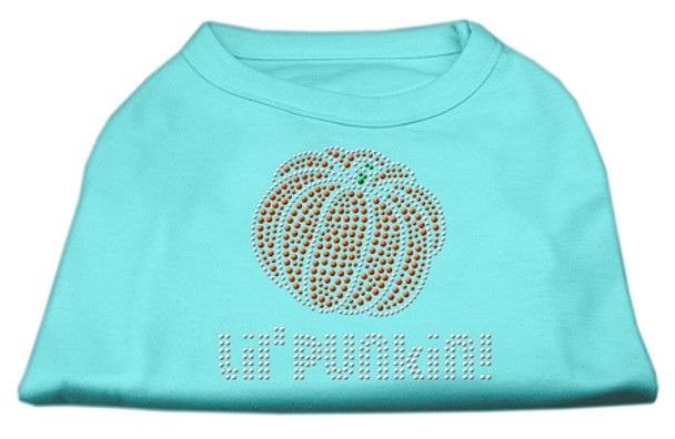 Lil' Punkin' Rhinestone Shirts - Aqua