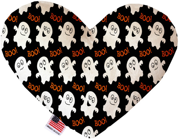 Little Boo Who Canvas Heart Dog Toy, 2 Sizes