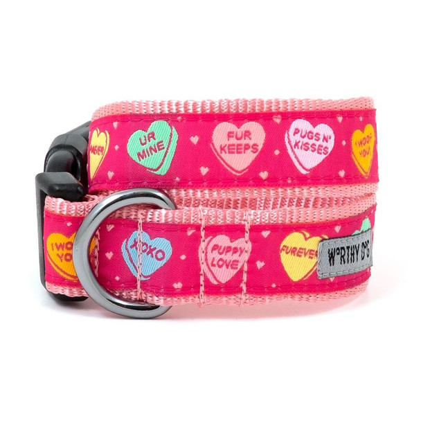 Puppy Love Pet Dog Collar & Leash