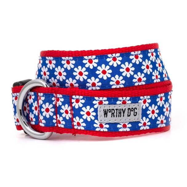 Daisies Pet Dog Collar & Lead