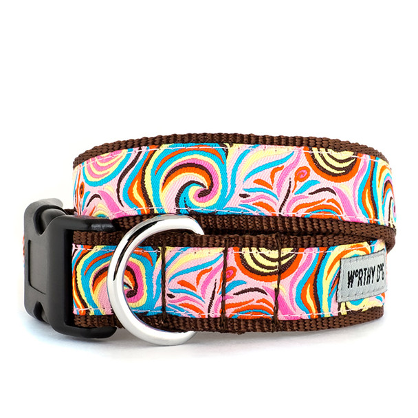 Swirly Pet Dog & Cat Collar & Lead