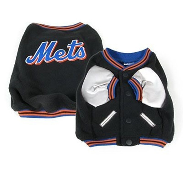 New York Mets Varsity Dog Jacket