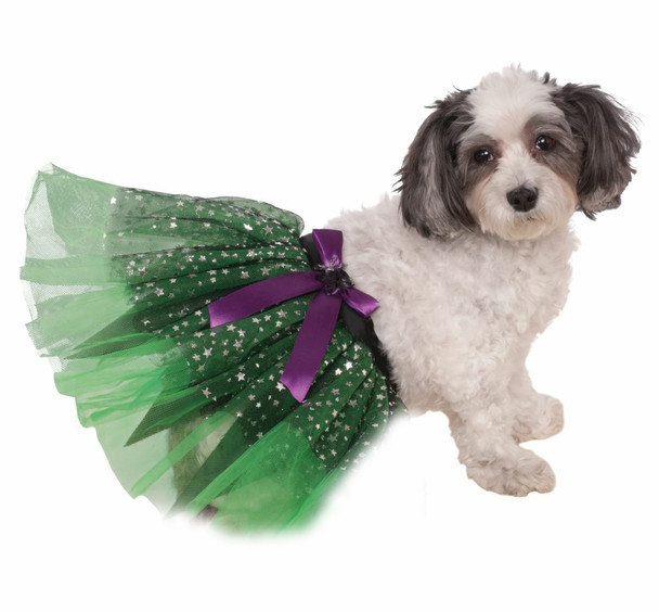 Witch Tutu With Stars Pet Costume