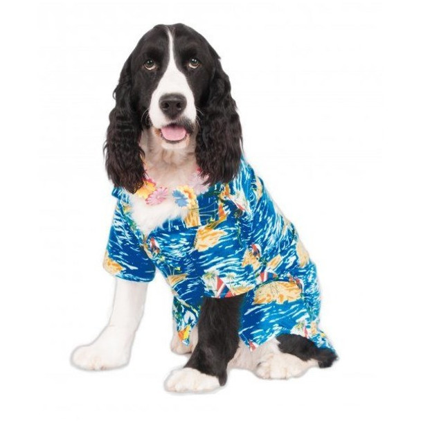 Big Dogs Luau Pet Costume - XXL